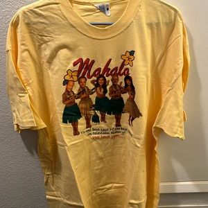 This tshirt was given to cast and crew during the wrap party in Hawaii.